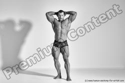 Bodybuilding reference poses of Ramon